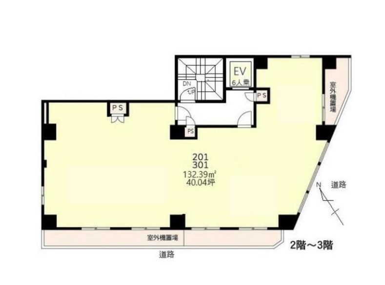 M-02 横浜、浅間町新築ビル（仮称）2階