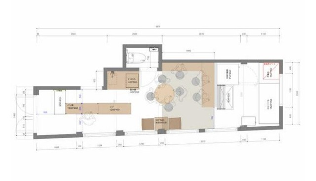 【貸店舗】アイビー代々木１階　カフェ居抜き　代々木